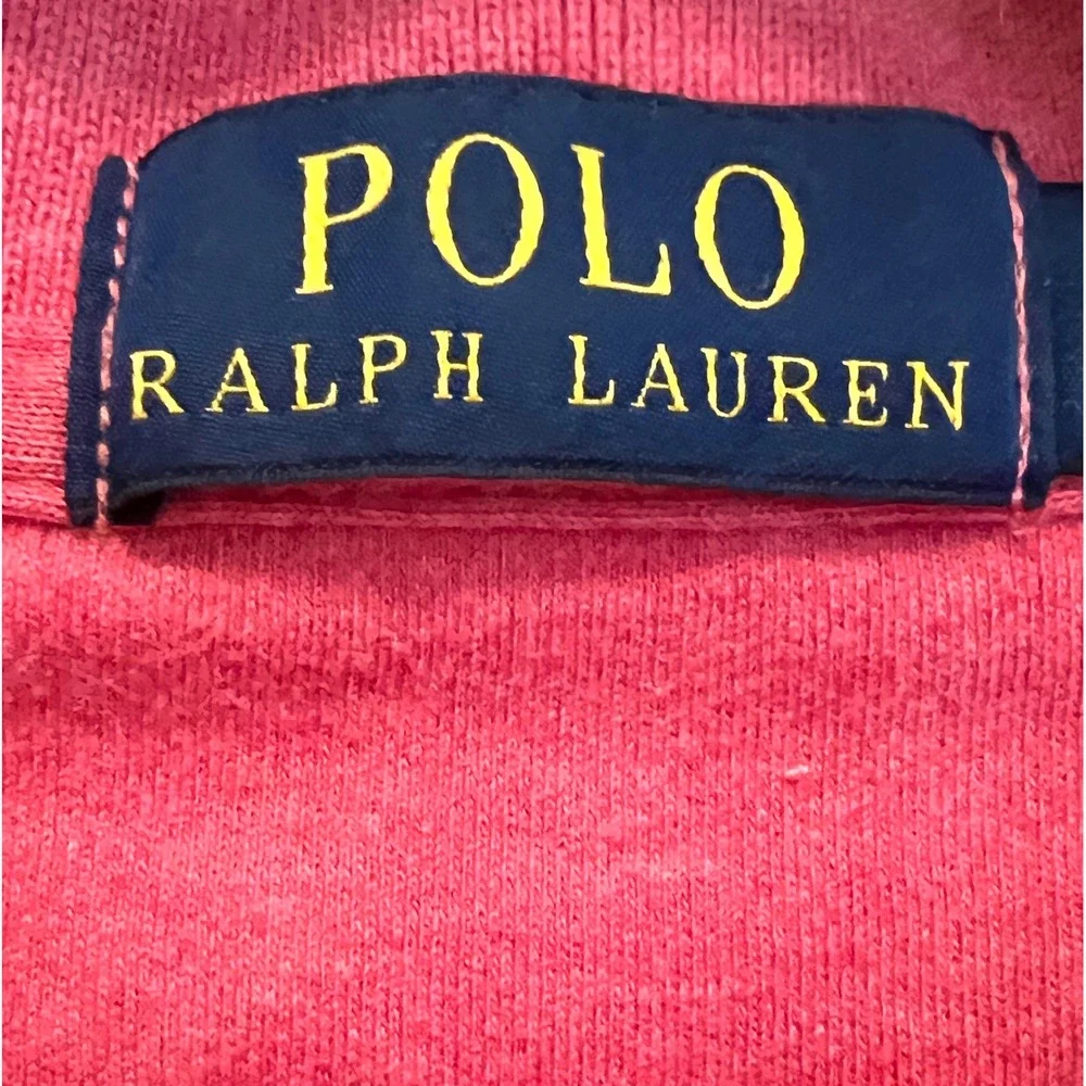 Polo Ralph Lauren‎ Mens Short Sleeve Cotton Polo Shirt Red Heather Medium 0319